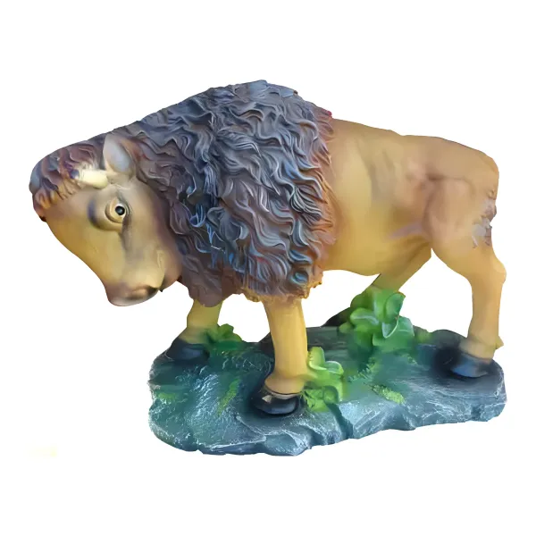 Figura dekoracyjna Bizon wym. 180×270×90cm z żywicy