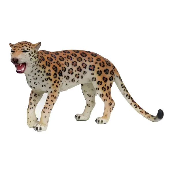 Figura dekoracyjna Lampart wym. 75×155cm z żywicy