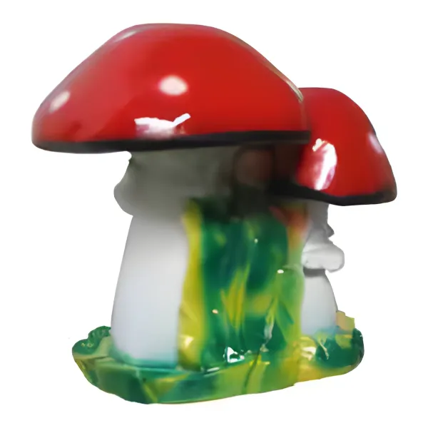 Figura dekoracyjna Grzyby muchomory H: 45cm z żywicy