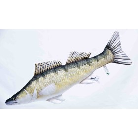 Poduszka dekoracyjna ryba Sandacz 77 cm maskotka - zdjęcie 1