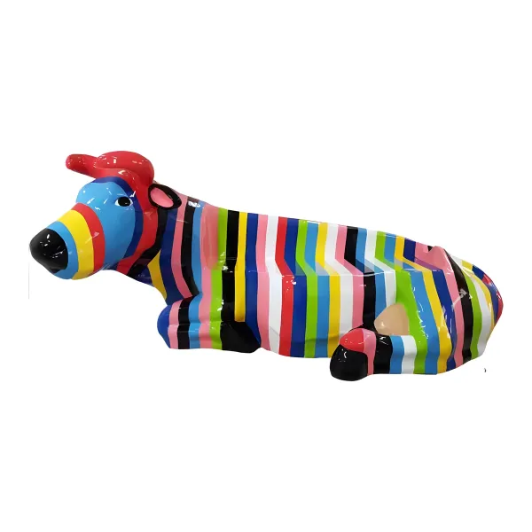 Figura dekoracyjna Krowa wym. 98×200cm z żywicy