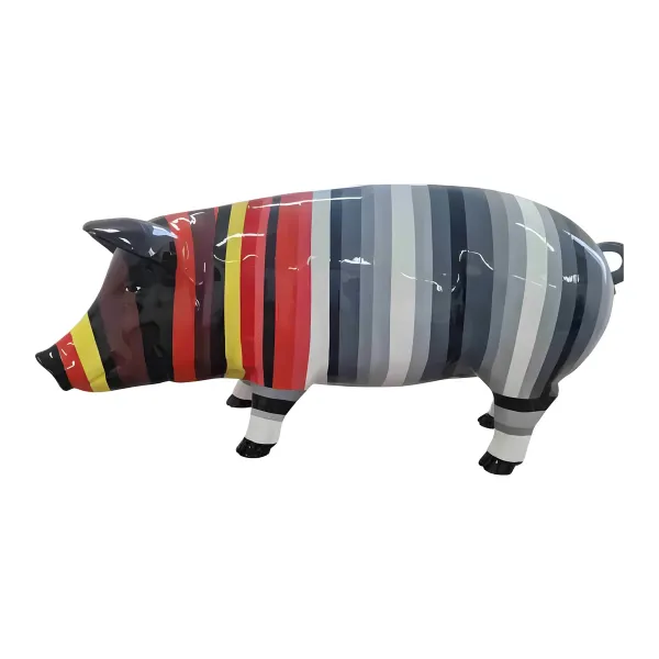 Figura dekoracyjna Świnia wym. 40×80cm z żywicy