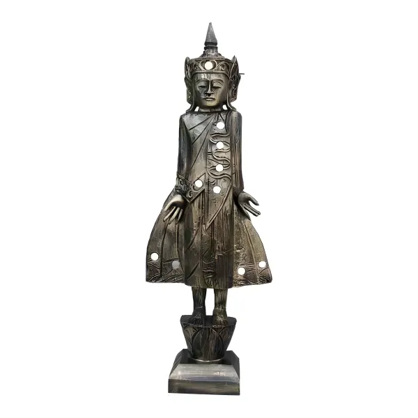 Figura dekoracyjna Budda stojący H: 104cm z żywicy