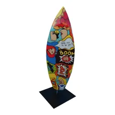 Figura dekoracyjna Deska surfingowa H: 130cm z żywicy