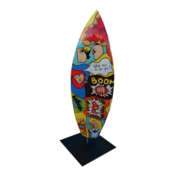 Figura dekoracyjna Deska surfingowa H: 130cm z żywicy
