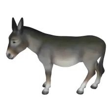 Figura dekoracyjna Osioł wym. 145×174cm z żywicy