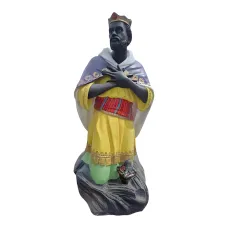 Figura dekoracyjna Trzej Królowie - Baltazar wym. 110×60cm z żywicy