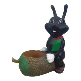 Figura dekoracyjna Mrówka z donicą H: 47cm z żywicy - zdjęcie 2