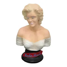 Figura dekoracyjna Popiersie Marilyn Monroe H: 64cm z żywicy