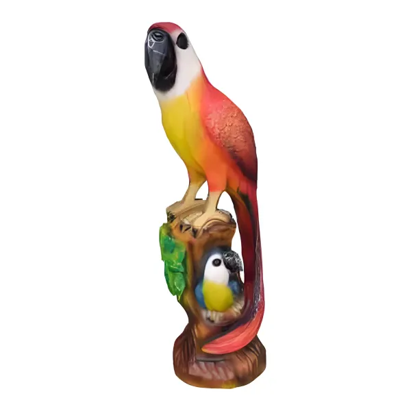 Figura dekoracyjna Papuga H: 100cm z żywicy