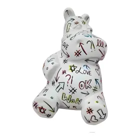 Figura dekoracyjna Hipopotam H: 48cm z żywicy - zdjęcie 2