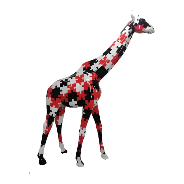 Figura dekoracyjna Żyrafa H: 320cm z żywicy