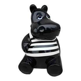 Figura dekoracyjna Hipopotam H: 48cm z żywicy - zdjęcie 2
