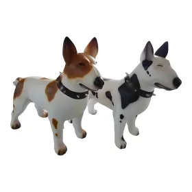 Figura dekoracyjna Pies bull terrier wym. 85×116cm z żywicy - zdjęcie 2