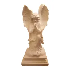 Figura dekoracyjna Anioł modlący się H: 80cm z żywicy