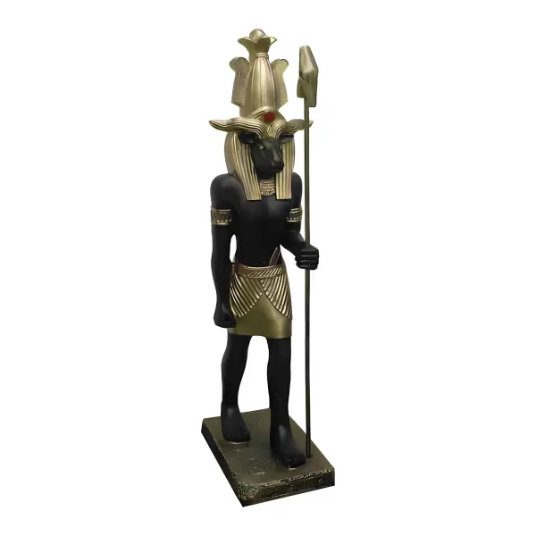 Figura dekoracyjna Khnum H: 40cm z żywicy