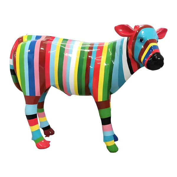 Figura dekoracyjna Krowa wym. 100×120cm z żywicy