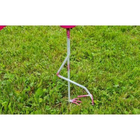 Figura ozdobna Flaming różowy ciemny H: 57cm - zdjęcie 5