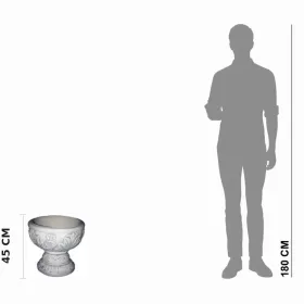 Figura ogrodowa Donica Wazon kwiaty H: 45cm betonowa - zdjęcie 2