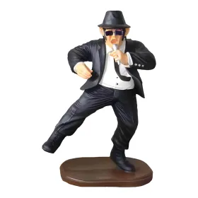 Figura dekoracyjna Śpiewak Blues Brothers H: 90cm z żywicy - zdjęcie 2