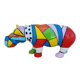 Figura dekoracyjna Hipopotam wym. 45×100cm z żywicy - zdjęcie 2