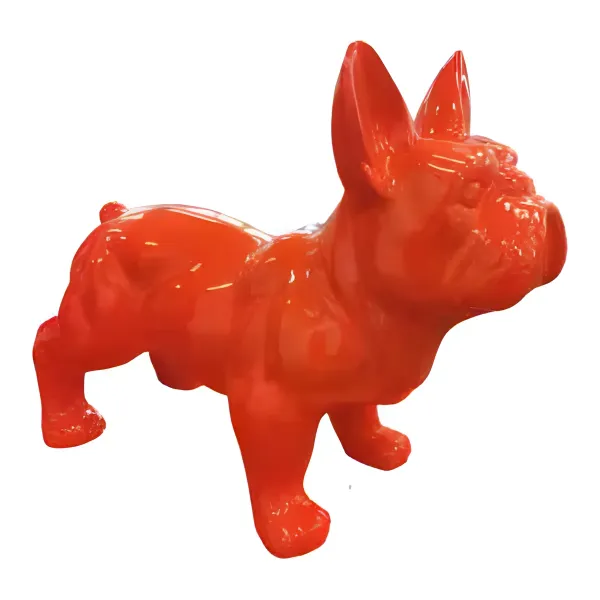 Figura dekoracyjna Pies wym. 30×45cm z żywicy