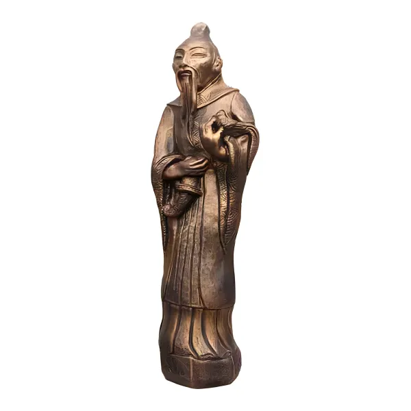 Figura dekoracyjna Chiński mędrzec H: 81cm z żywicy
