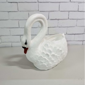 Figura Łabędź donica mini H: 27 cm - zdjęcie 8