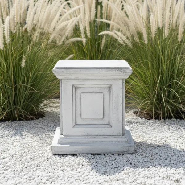 Figura ogrodowa Kolumna kwadratowa H: 45cm betonowa