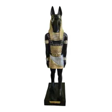 Figura dekoracyjna Anubis H: 100cm z żywicy