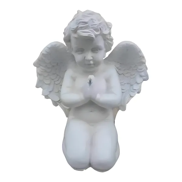 Figura dekoracyjna Anioł modlący się H: 50cm z żywicy