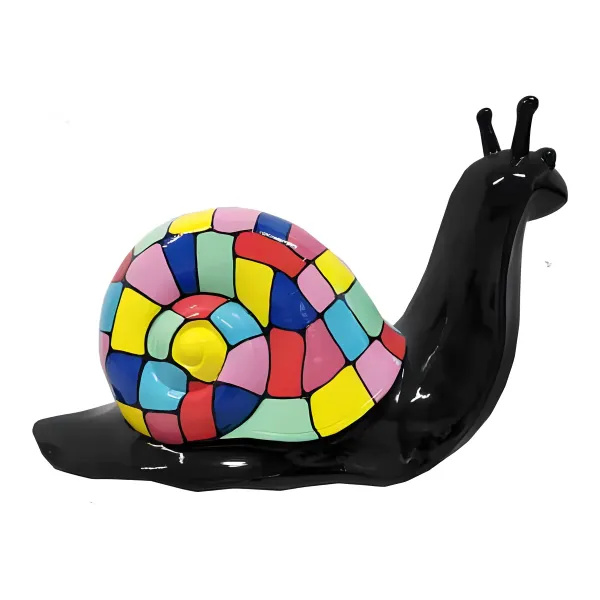 Figura dekoracyjna Ślimak wym. 50×100cm z żywicy