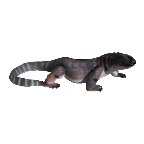 Figura dekoracyjna Waran H: 100cm z żywicy