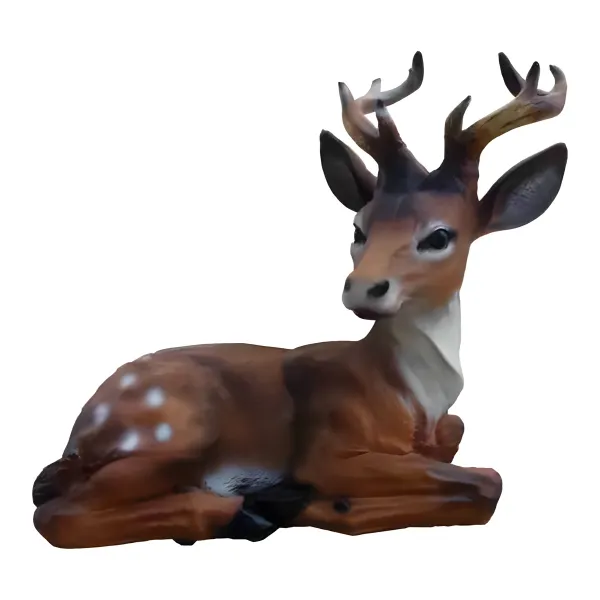 Figura dekoracyjna Jeleń H: 45cm z żywicy
