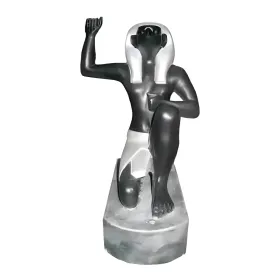 Figura dekoracyjna Figura egipska klęcząca H: 18cm z żywicy - zdjęcie 2