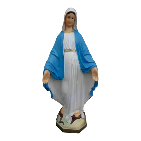Figura dekoracyjna Matka Boska Niepokalanej H: 80cm z żywicy