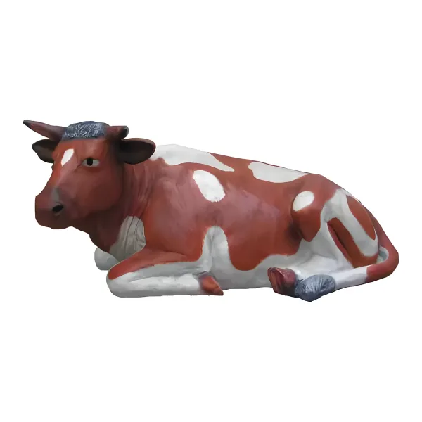 Figura dekoracyjna Krowa wym. 60×150cm z żywicy
