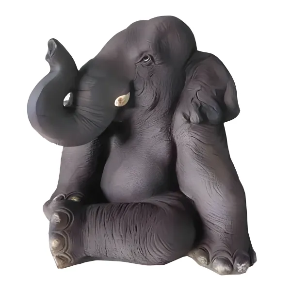 Figura dekoracyjna Słoń wym. 124×180cm z żywicy
