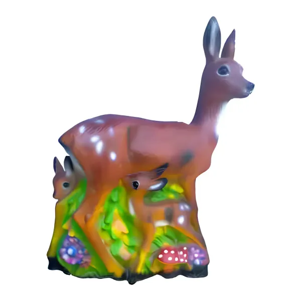 Figura dekoracyjna Jeleń H: 80cm z żywicy