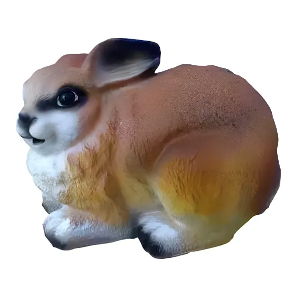 Figura dekoracyjna Królik H: 15cm z żywicy