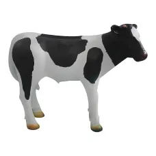 Figura dekoracyjna Krowa wym. 73×92cm z żywicy