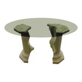 Figura dekoracyjna Stolik na kolumnach H: 75cm z żywicy - zdjęcie 2