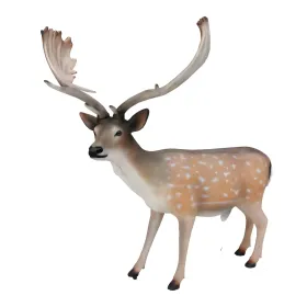 Figura dekoracyjna Jeleń daniel wym. 176×101×155cm z żywicy - zdjęcie 2