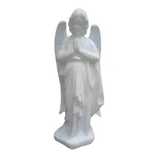 Figura dekoracyjna Anioł modlący się H: 110cm z żywicy