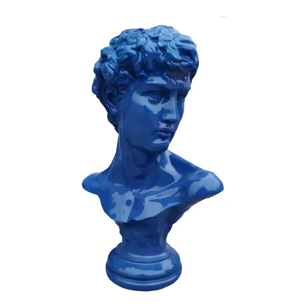 Figura dekoracyjna Popiersie klasyczne H: 58cm z żywicy
