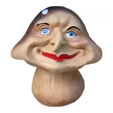 Figura dekoracyjna Grzyb z twarzą H: 17cm z żywicy