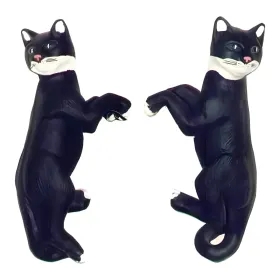 Figura dekoracyjna Koty para H: 60cm z żywicy - zdjęcie 2