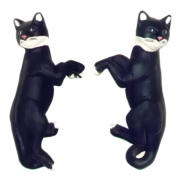 Figura dekoracyjna Koty para H: 60cm z żywicy