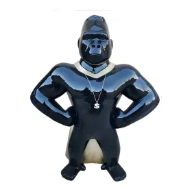 Figura dekoracyjna Goryl stojący H: 75cm z żywicy - zdjęcie 2