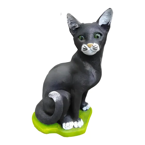 Figura dekoracyjna Kot H: 40cm z żywicy